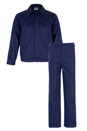 Costum salopeta bleumarin unisex bumbac 260g Beni