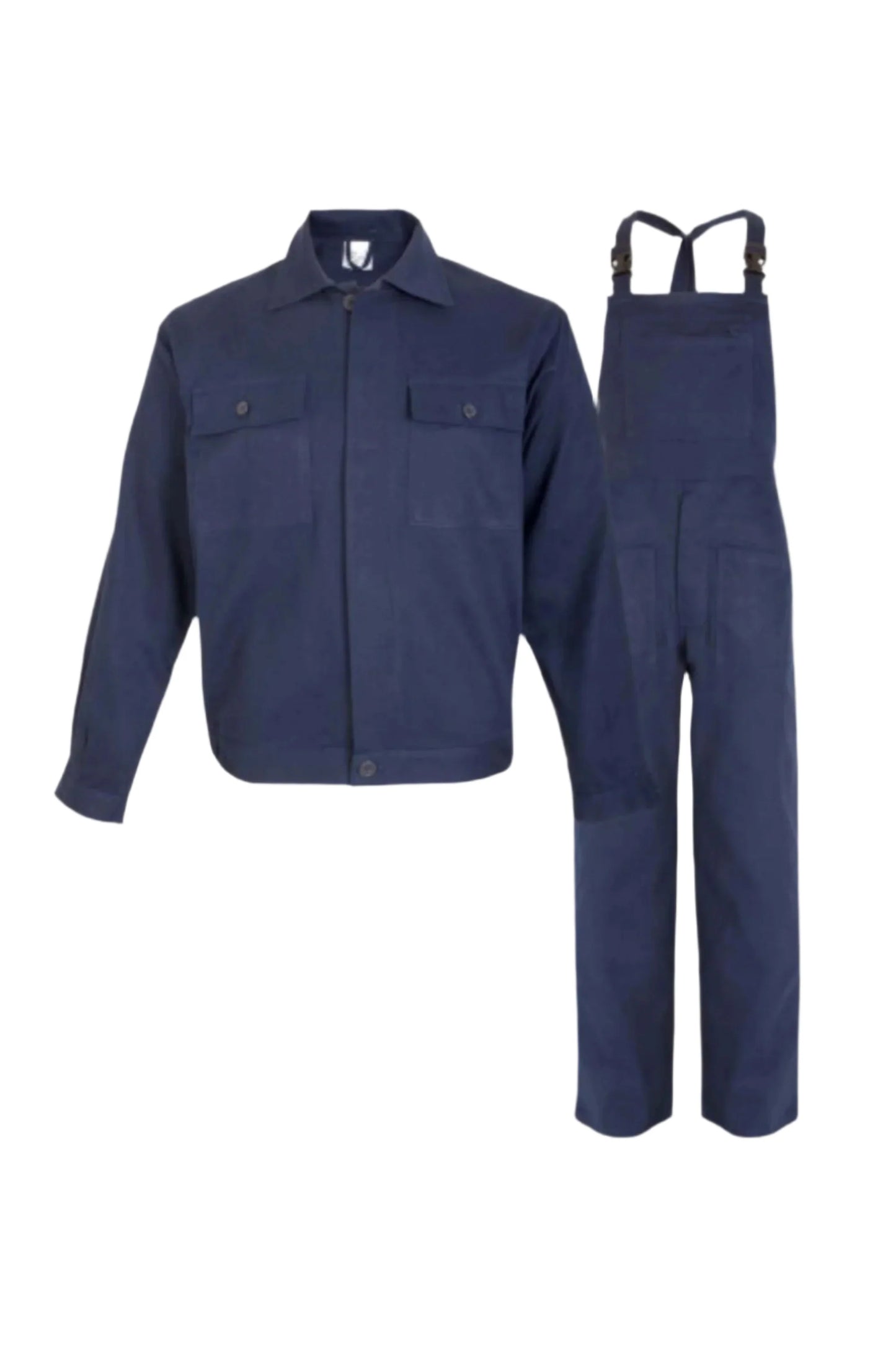 Costum Agricol Complet Mex, Bleumarin: Jacheta + Salopeta + Tricou + Sapca