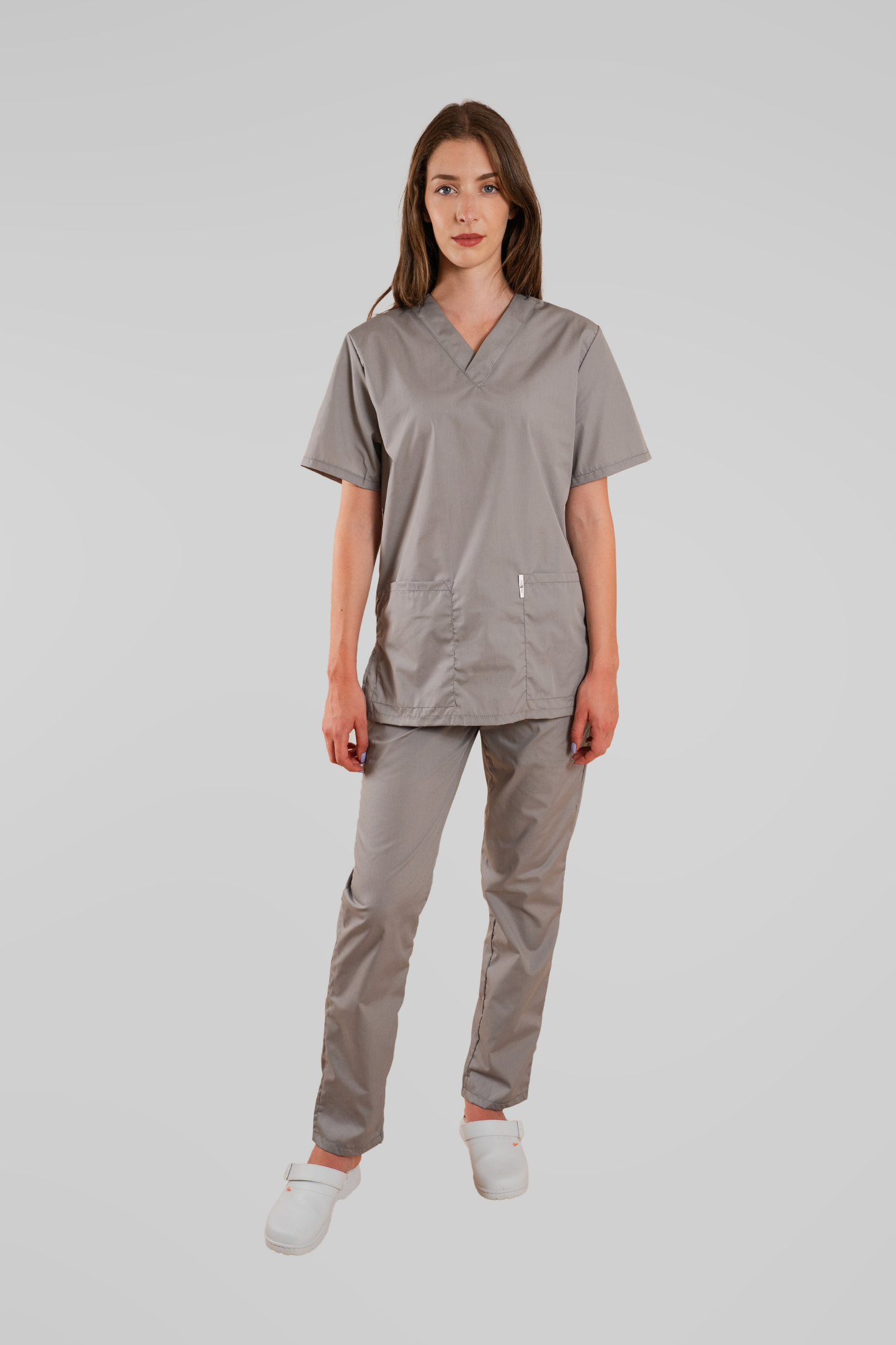 Costum medical unisex Poplin 115g Gri Albert