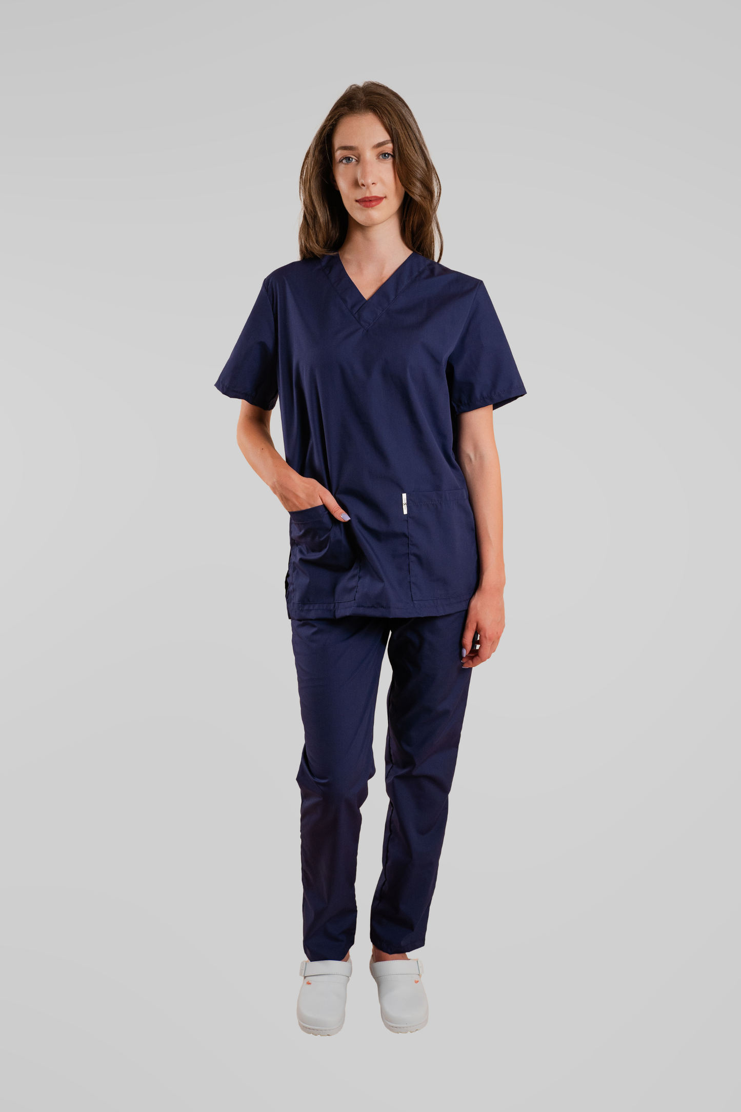 Pantaloni medicali Bleumarin Unisex Poplin 115gr Albert