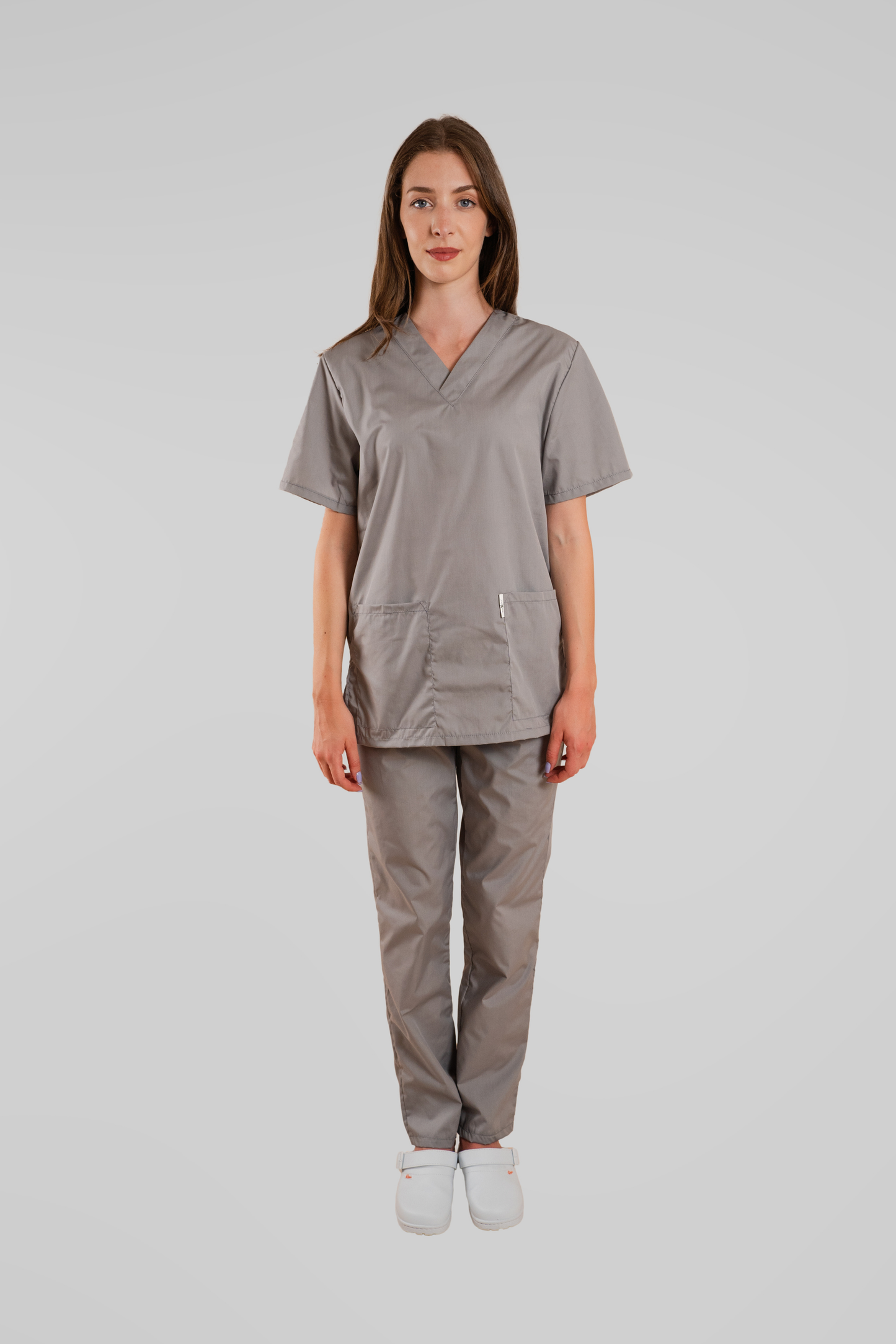 Costum medical unisex Poplin 115g Gri Albert