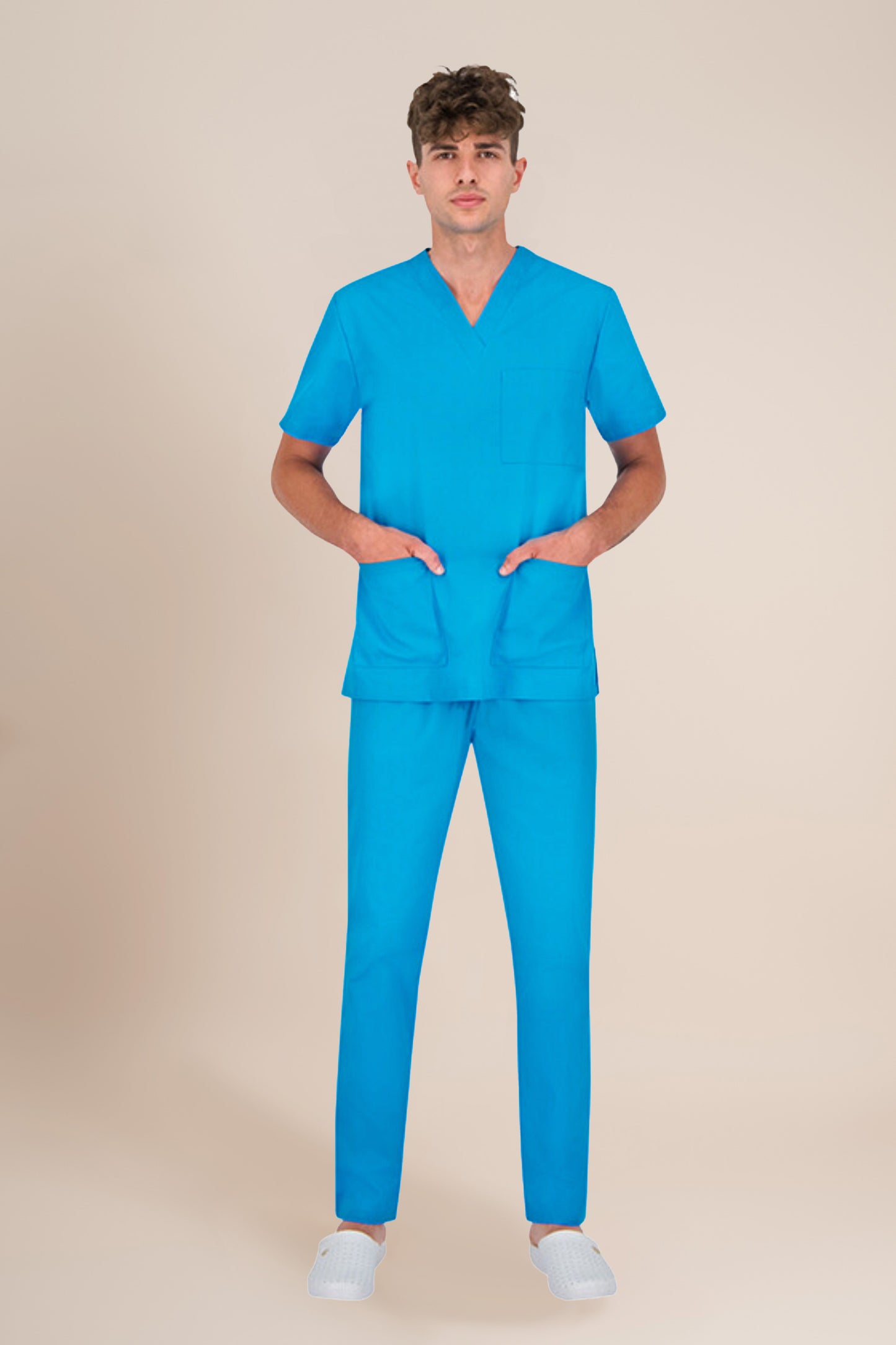 Costum medical Bleu Unisex Tercot 180g Colombo