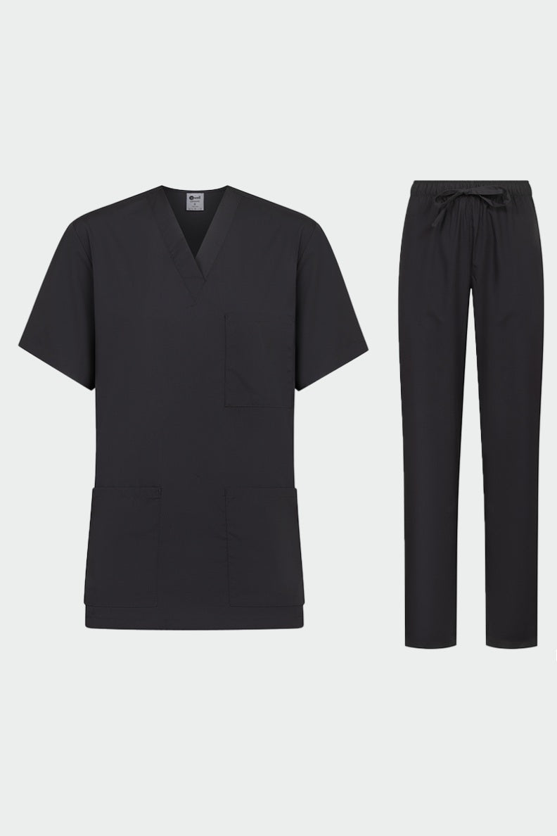 Costum medical tercot 110g gri inchis unisex Cesare