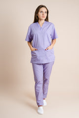 Costum medical unisex Lila Poplin 110g Cesare