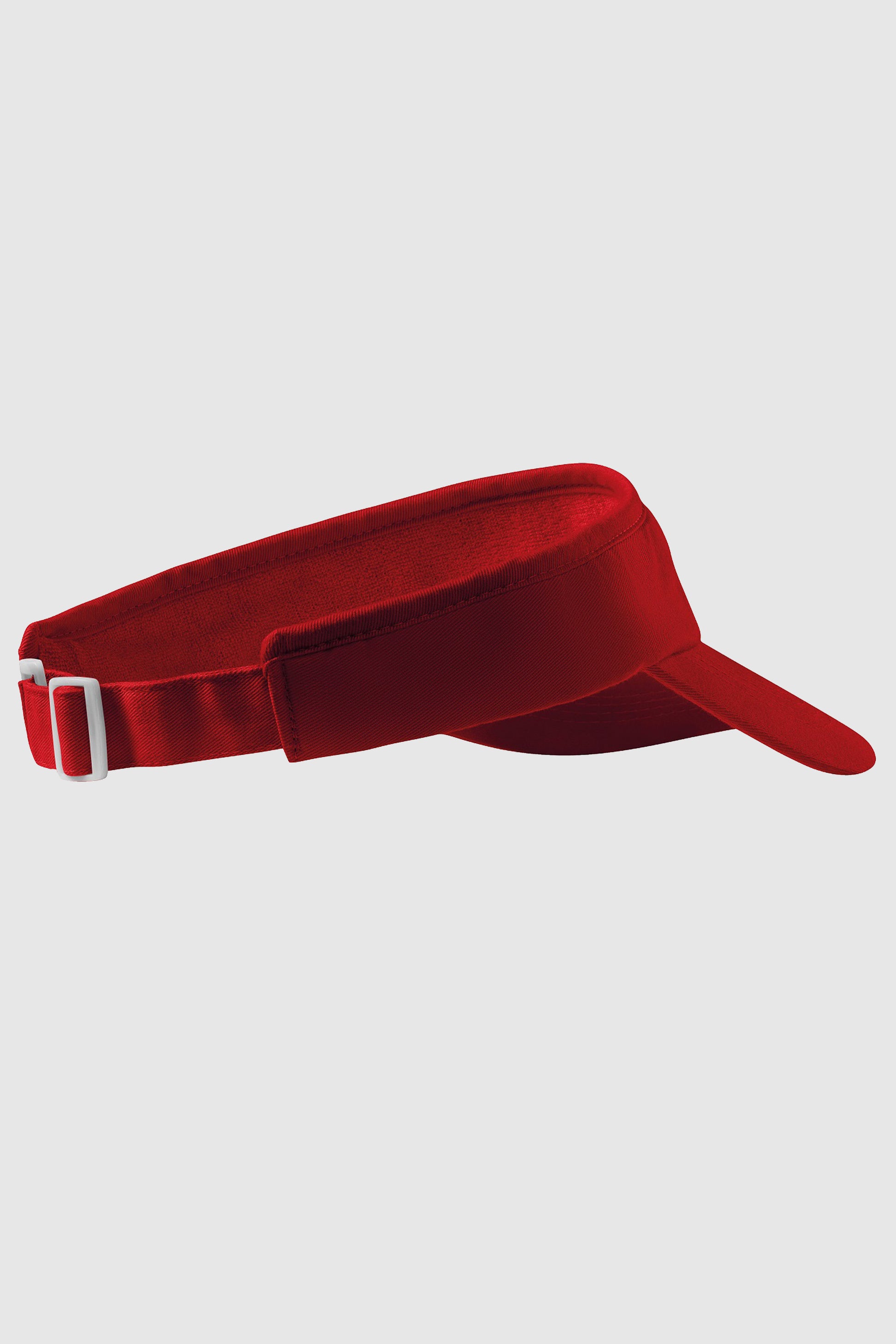 Cozoroc de soare rosu bumbac 280g Sunvisor