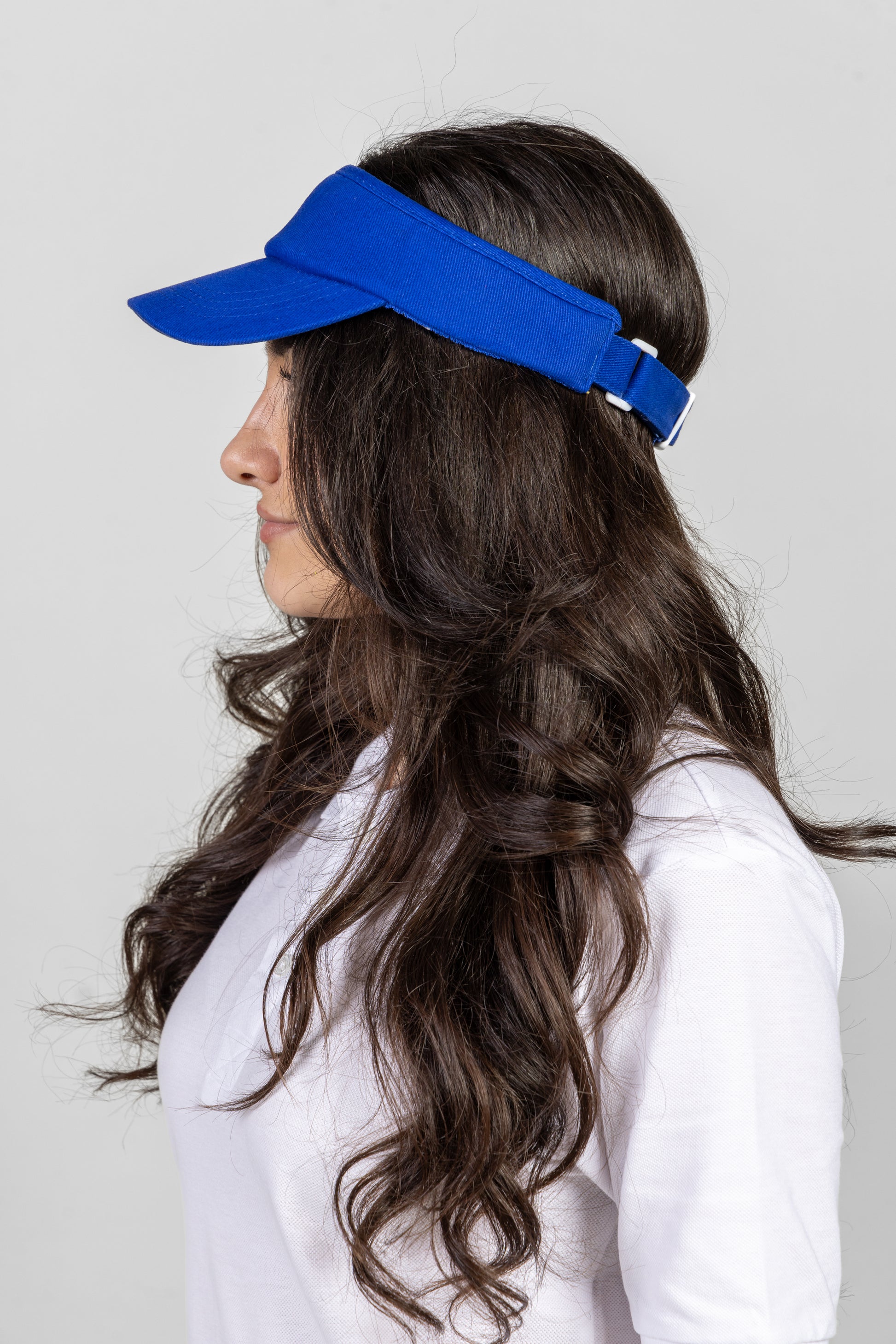 Cozoroc de soare albastru bumbac 280g Sunvisor