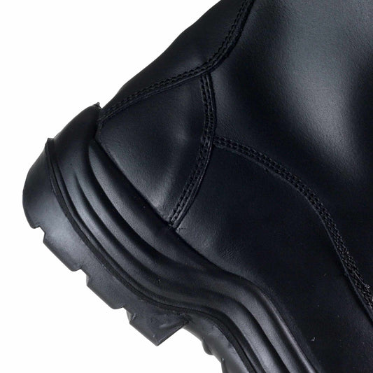 Bocanci piele fara bombeu negru O2 FO SRC Sirin Diegis