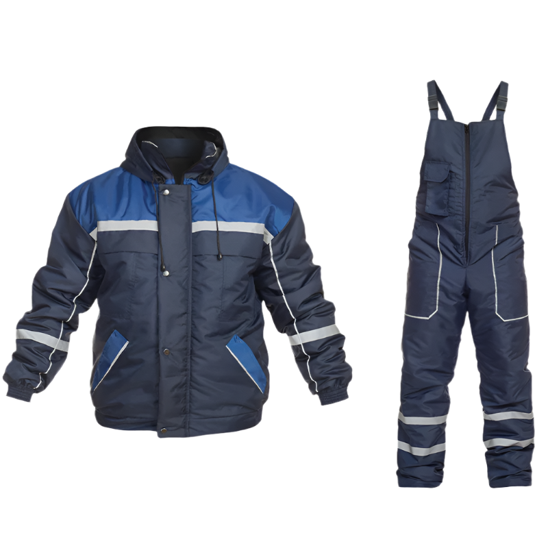 Costum matlasat de iarna bleumarin Gamma