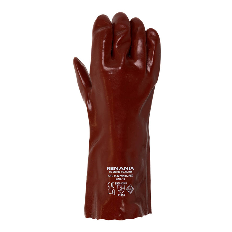 Manusi de protectie mecanica Vinyl Red categoria II