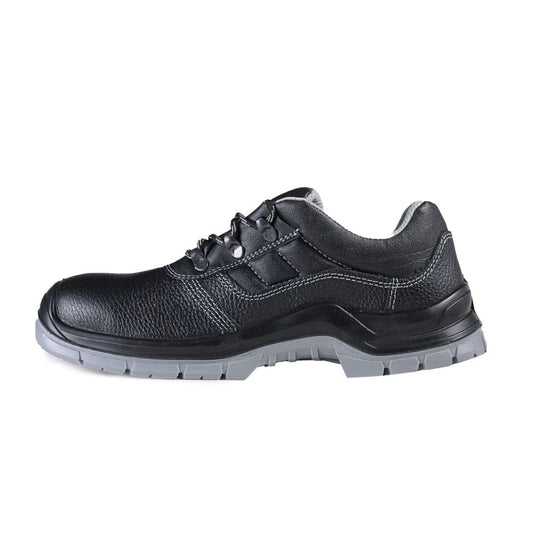 Pantofi piele bombeu metalic negru S3 SRC Exena Como