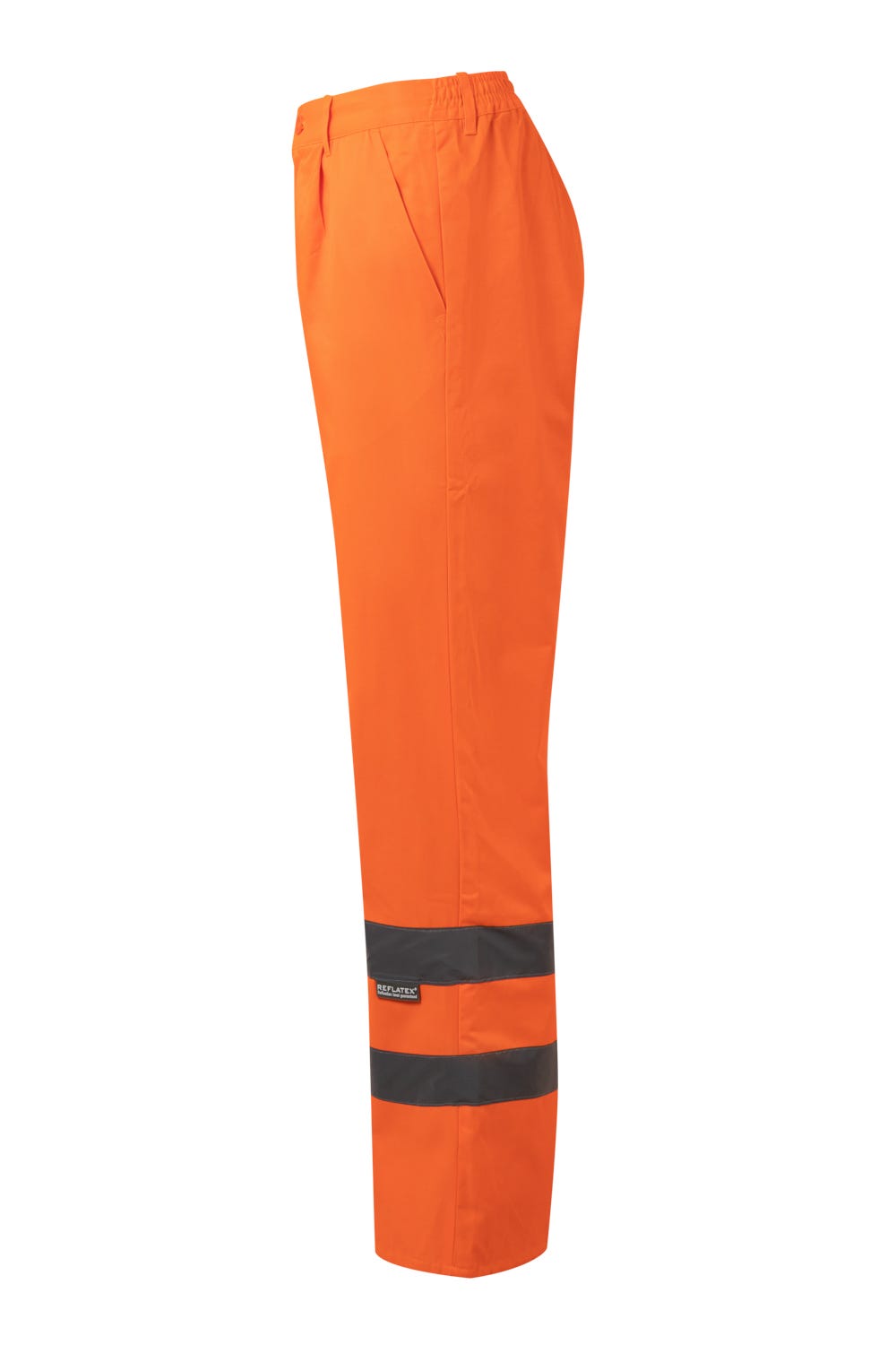 Pantaloni reflectorizanti captusiti neon galben 210g portocaliu fluo VF160