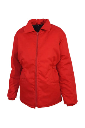 Geaca de lucru rosie unisex tercot 195g