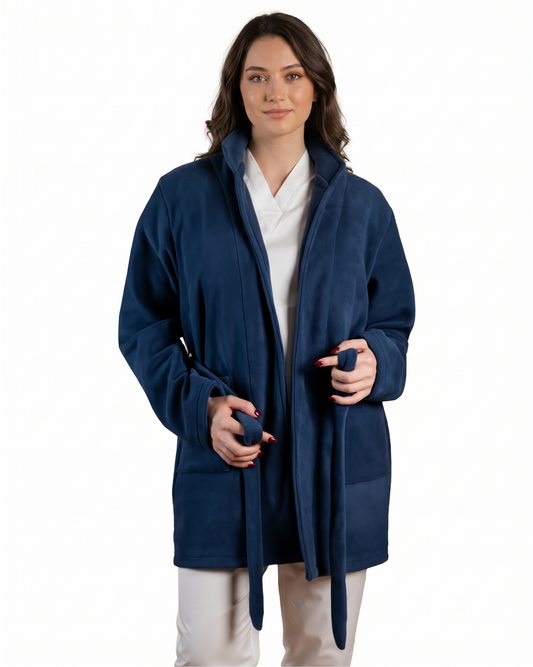 Halat polar medical bleumarin unisex fleece 270g Divia
