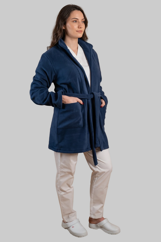 Halat polar medical bleumarin unisex fleece 270g Divia