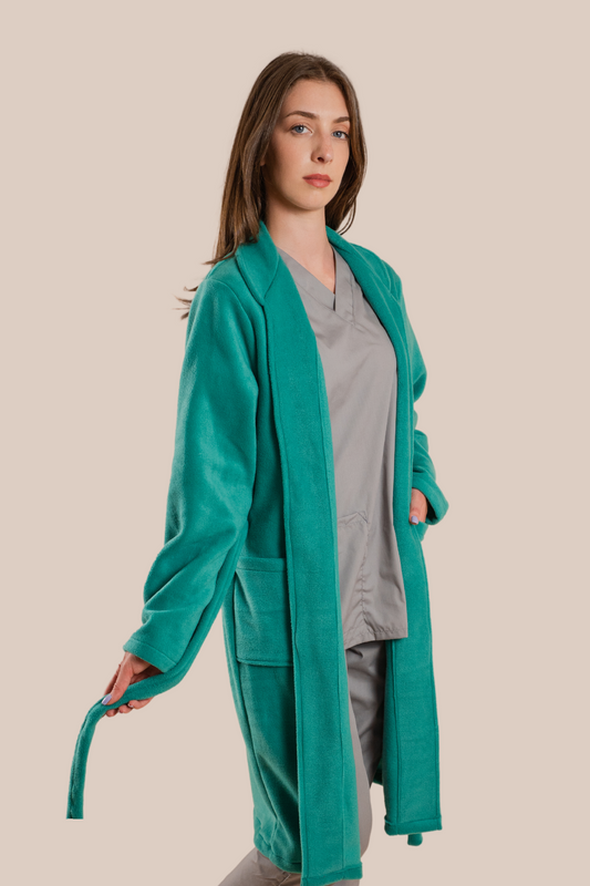 Halat polar medical lung verde unisex fleece Lucas