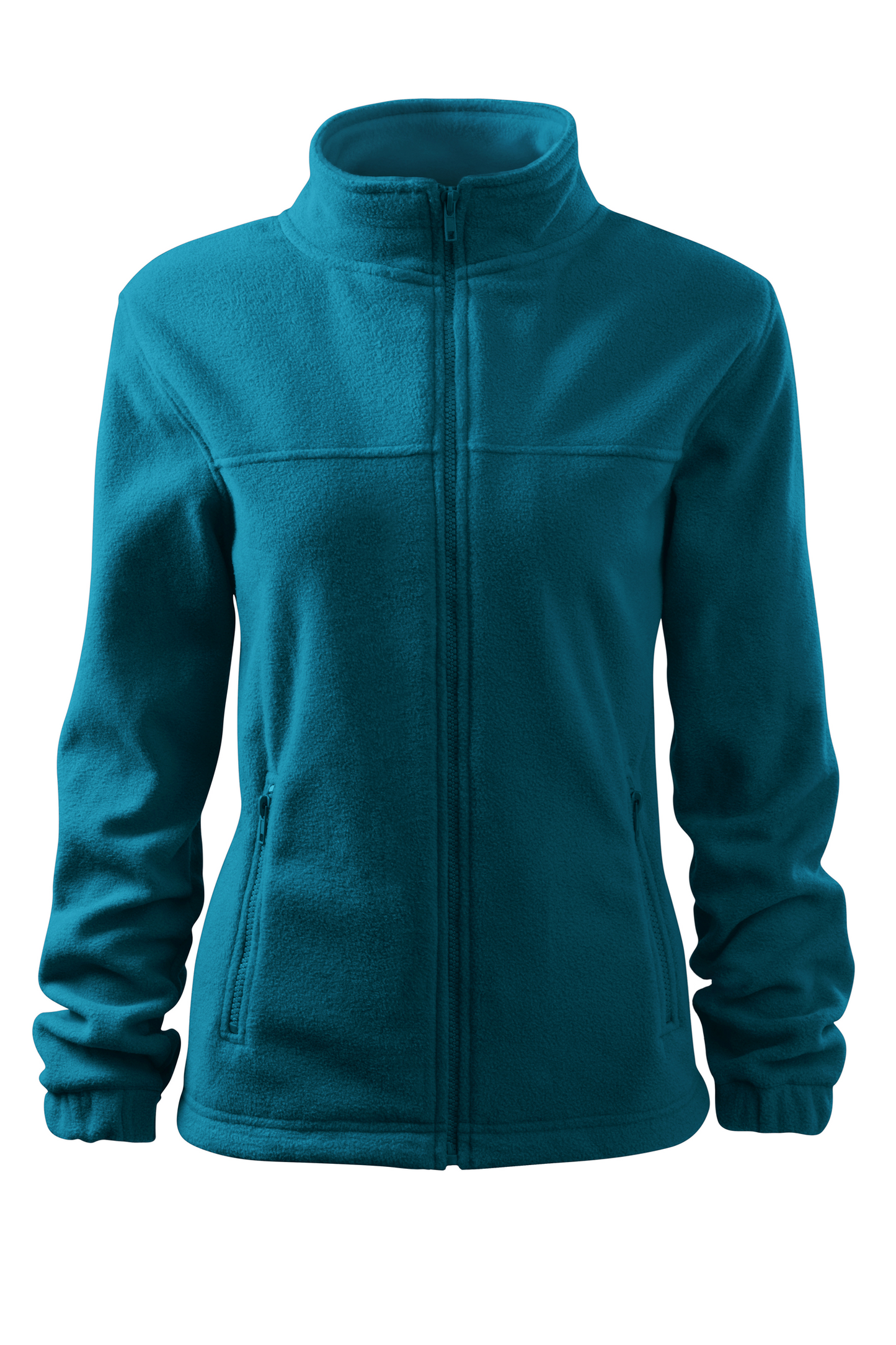Jacheta fleece dama albastru petrol Jacket 504