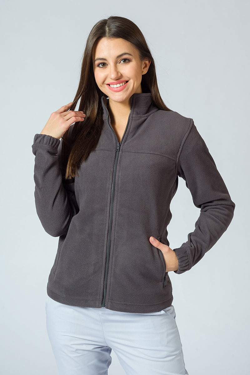 Jacheta fleece dama gri Jacket 504
