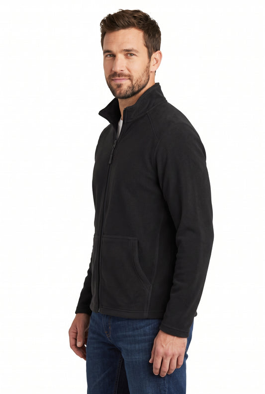 Jacheta fleece 280g negru Perth