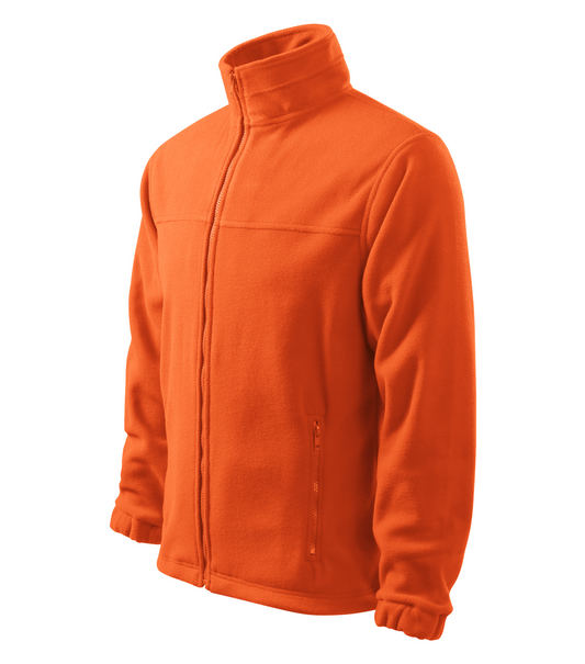 Jacheta fleece barbat portocalie