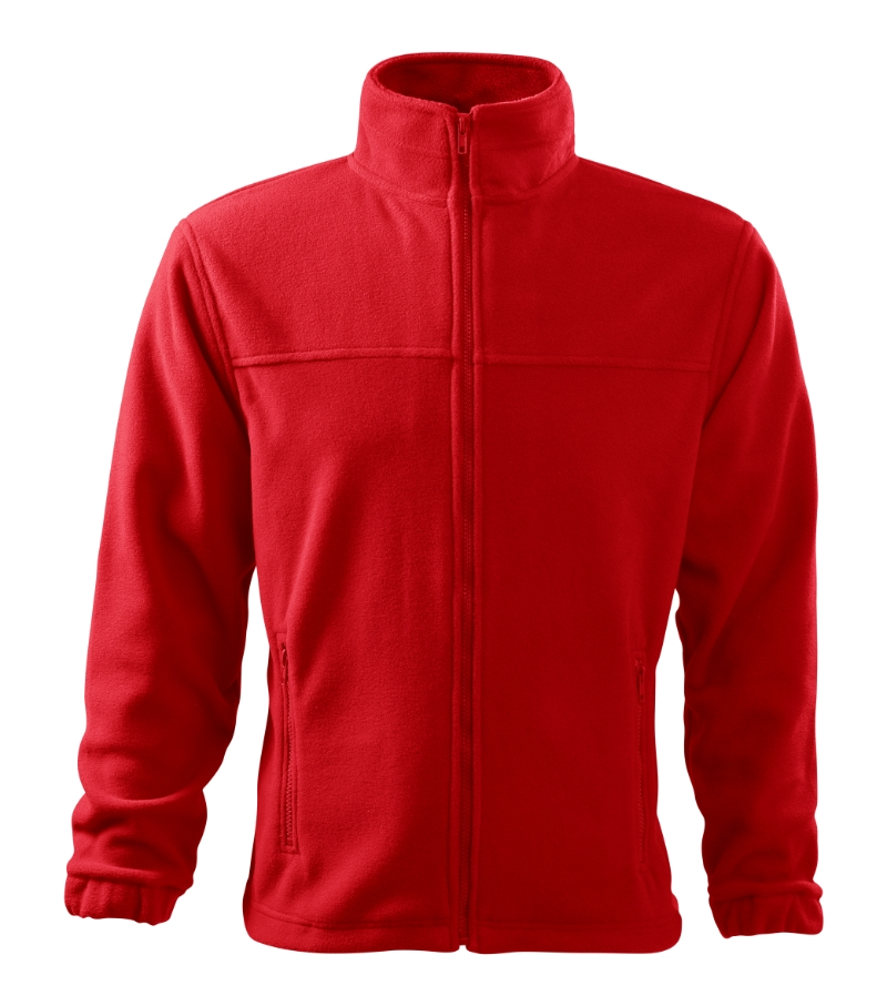 Jacheta fleece barbat rosie