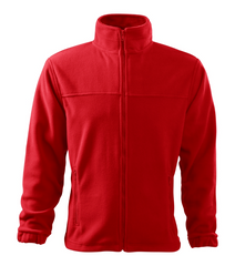 Jacheta fleece barbat rosie