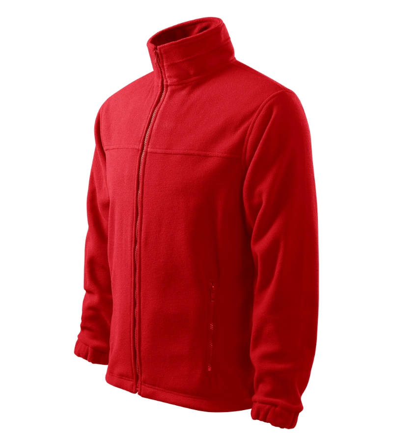 Jacheta fleece barbat rosie