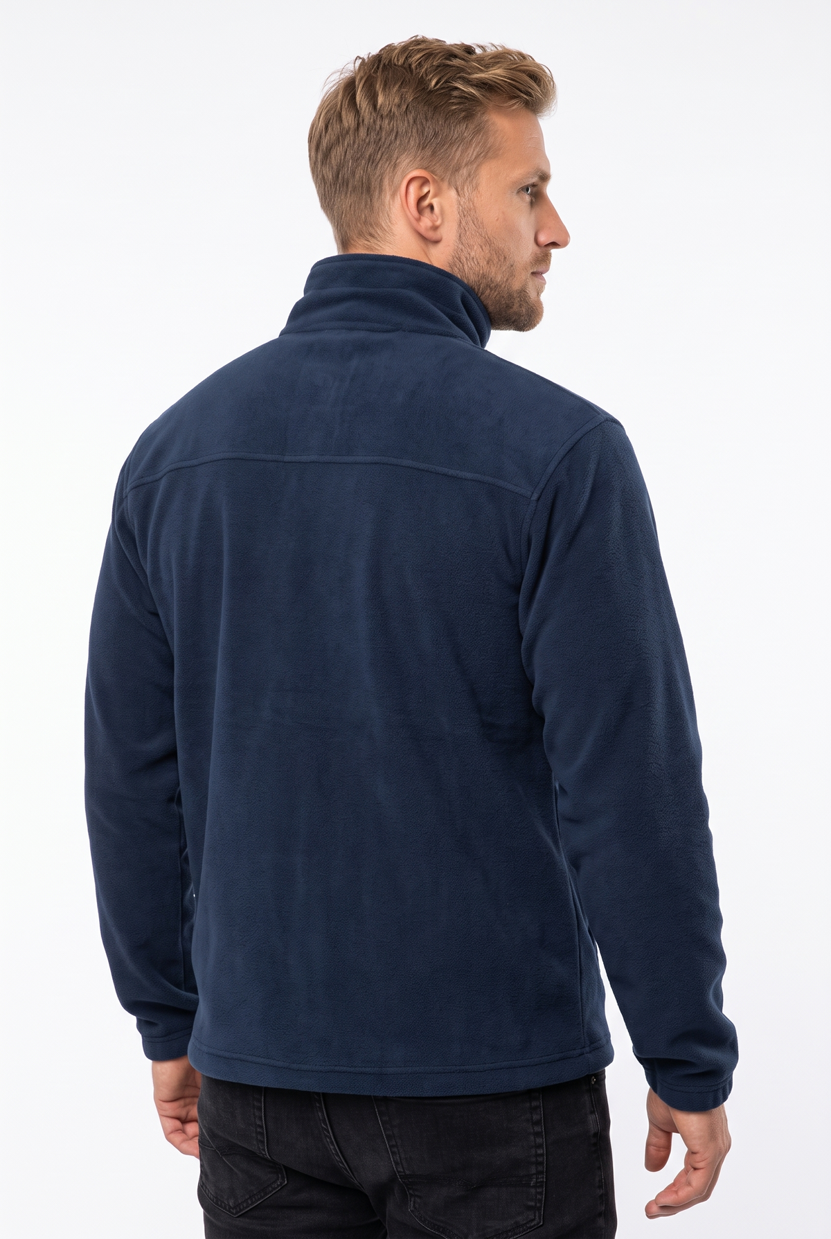 Jacheta fleece barbat bleumarin Jacket 501
