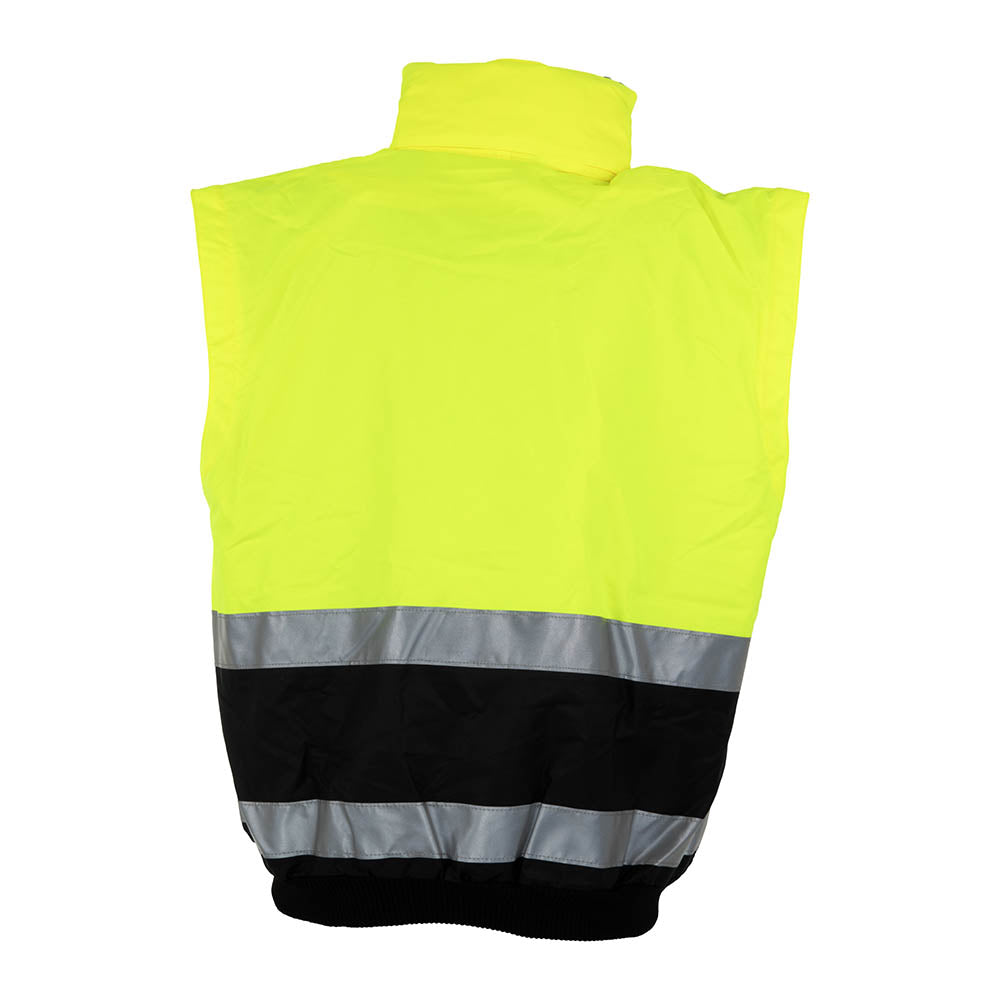 Jacheta protectie inalta vizibilitate 3 in 1 Alaska Renania galben fluo (5B16)(9176)