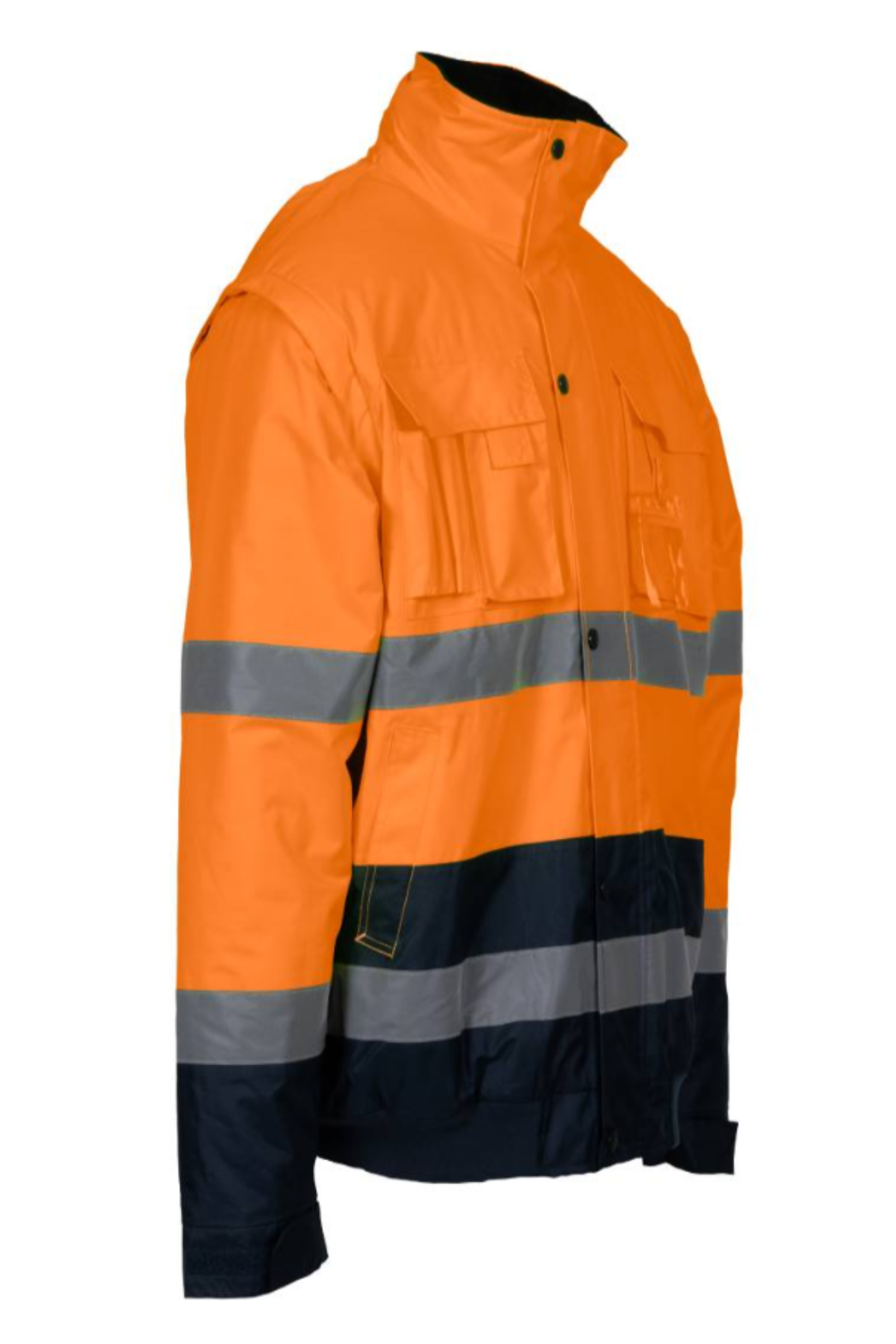 Geaca protectie reflectorizanta New Oslo Renania portocaliu fluo (5B32)(9186)
