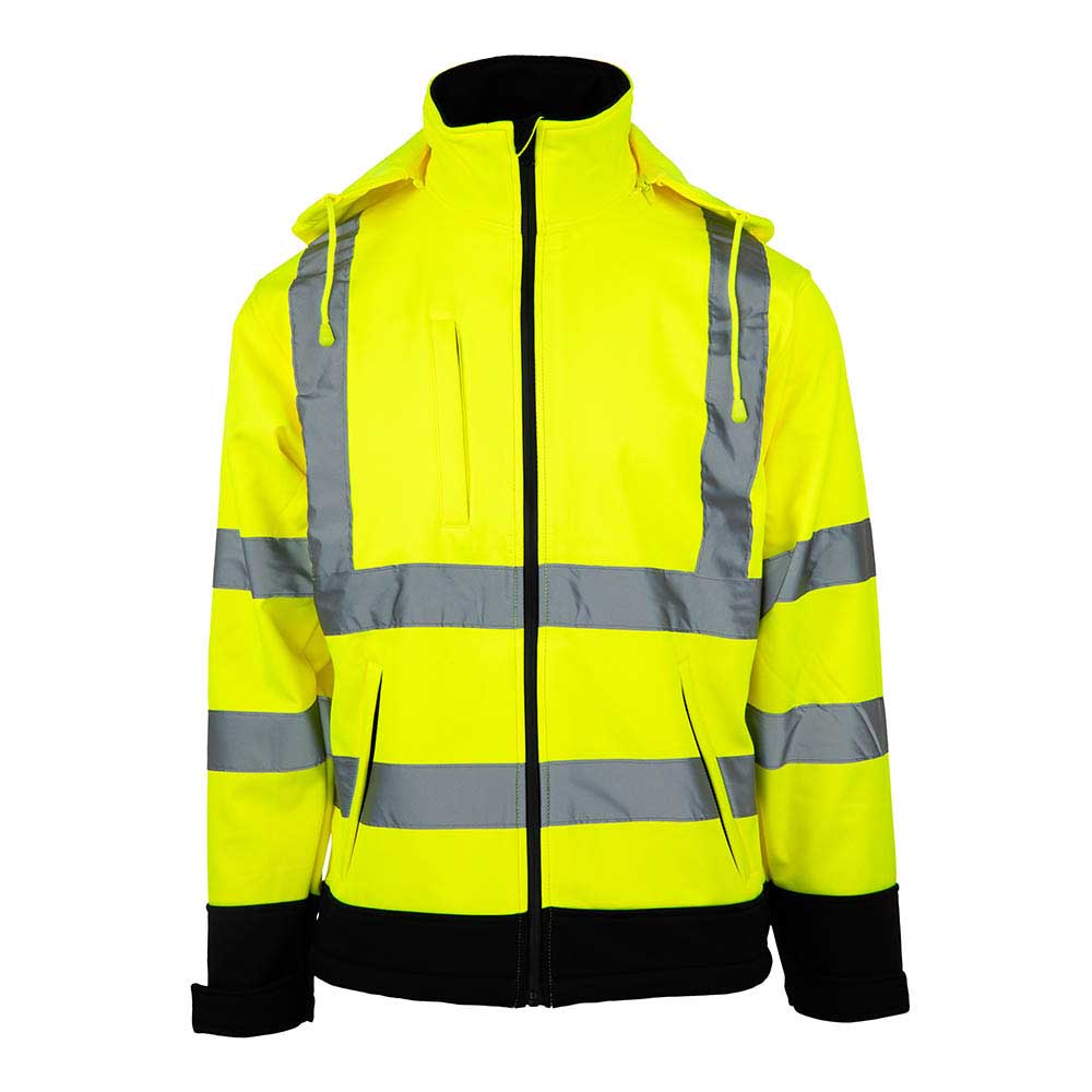 Jacheta protectie inalta vizibilitate Roma Renania galben fluo (5B18)(9178)