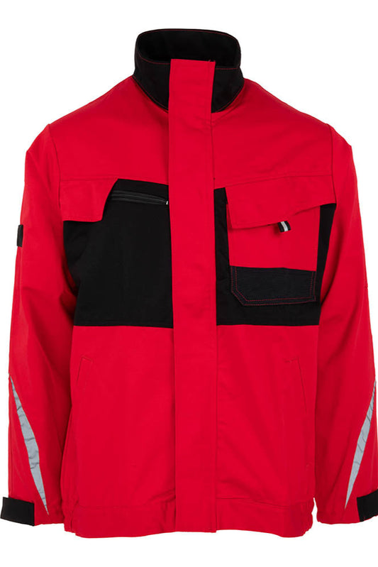 Jacheta protectie Colorado Renania rosu/negru (35B6)