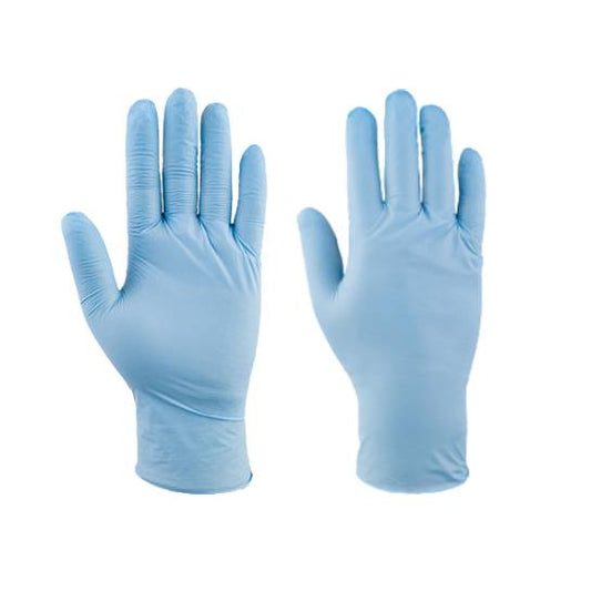 Manusi nitril nepudrate albastre 3.5g NewSoft 100buc