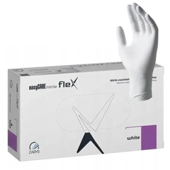 Manusi nitril nepudrate albe 3.5g easyCare 100buc