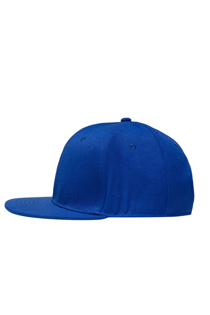 Sapca bumbac 180g albastru royal Rap