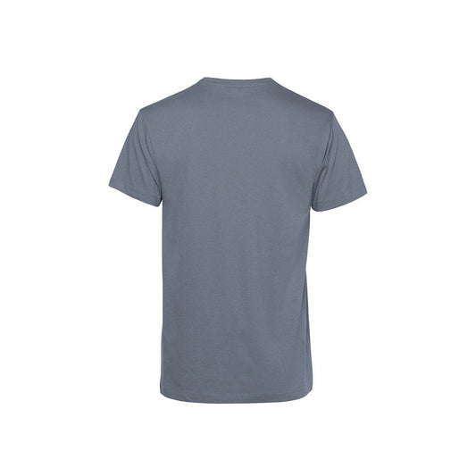 Tricou jersey tubular simplu 155g maneca scurta albastru ceata Melbourne