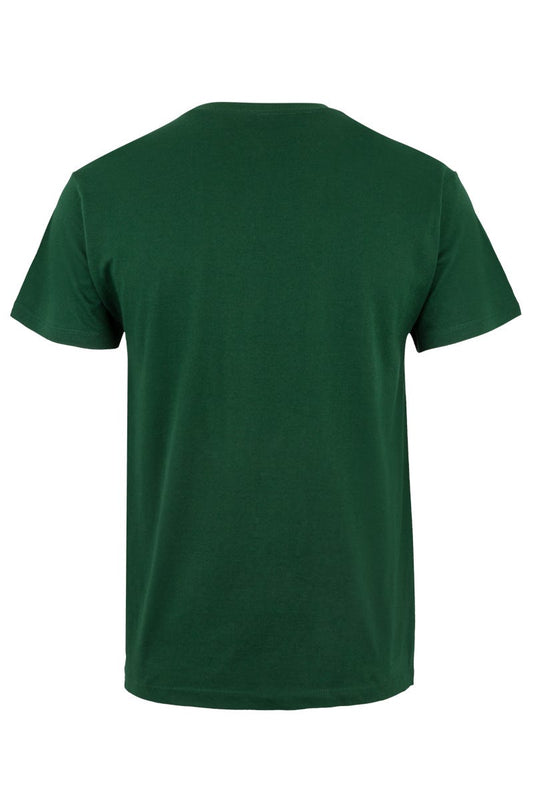 Tricou jersey tubular simplu 155g maneca scurta verde Tuborg Melbourne