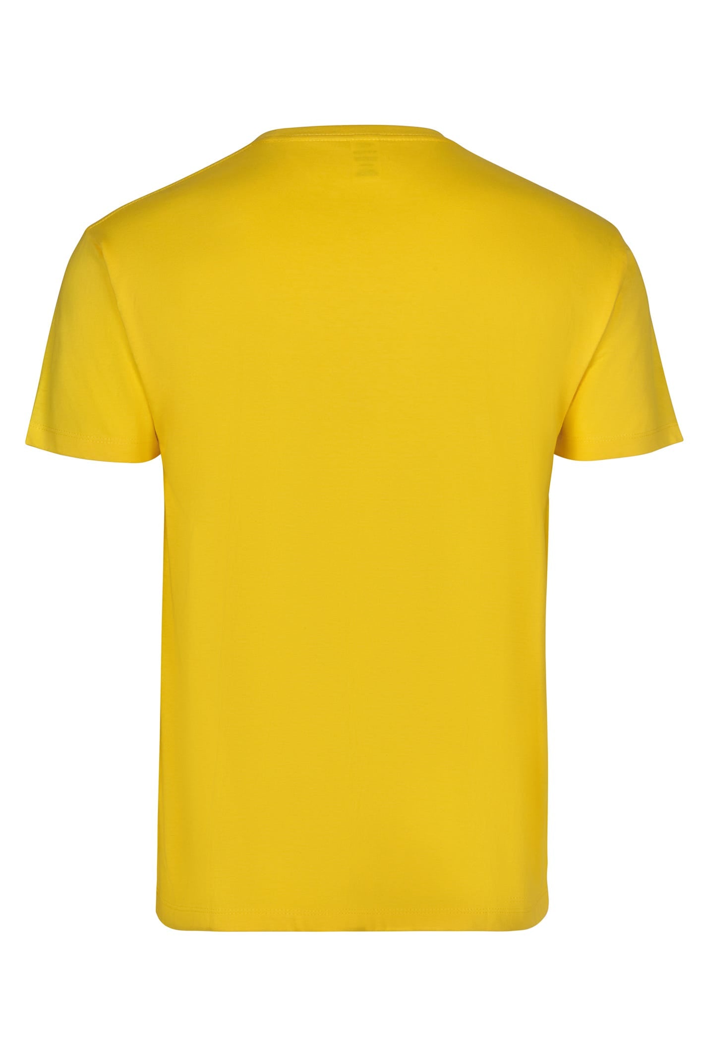 Tricou jersey tubular simplu 190g maneca scurta galben Palm