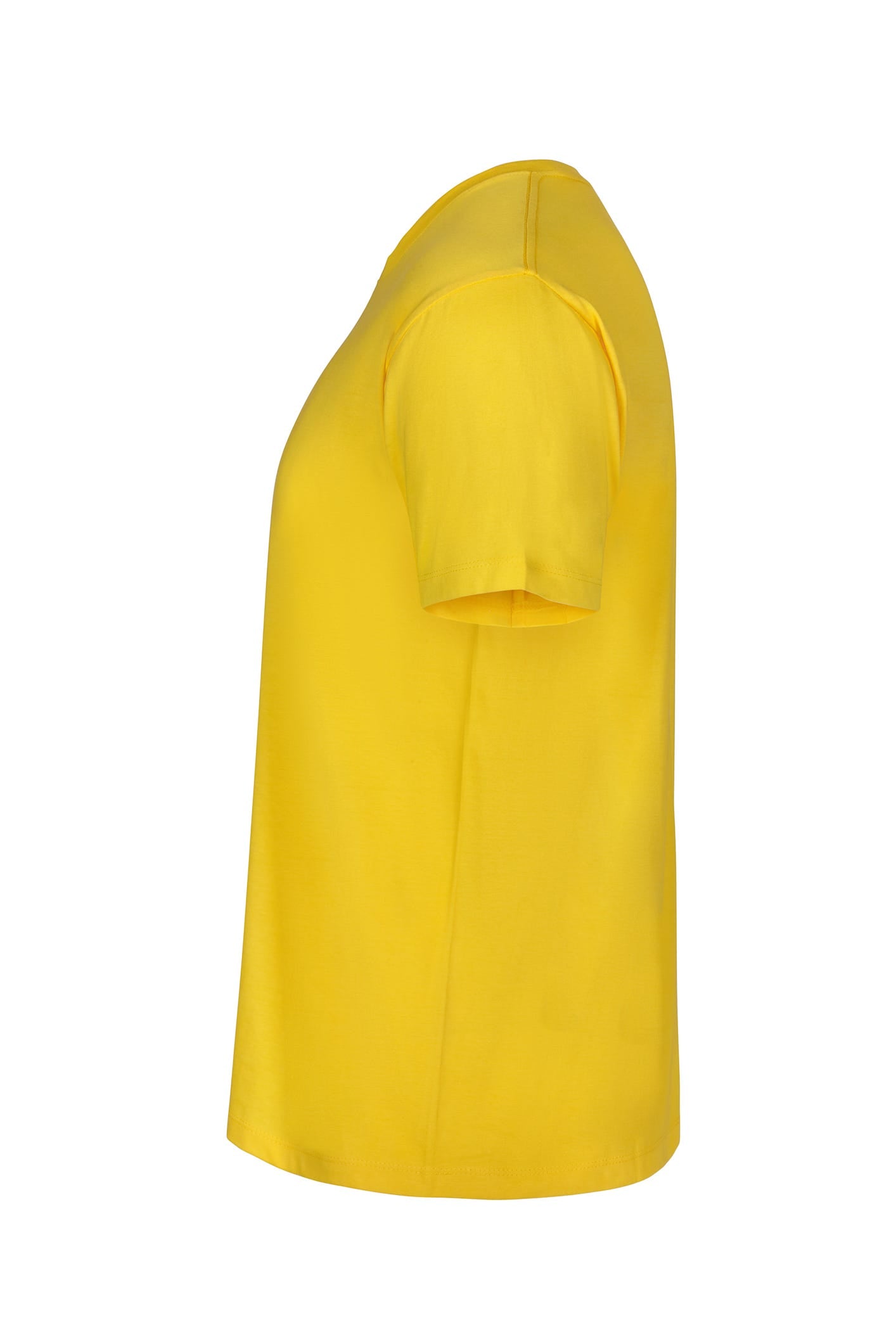 Tricou jersey tubular simplu 190g maneca scurta galben Palm