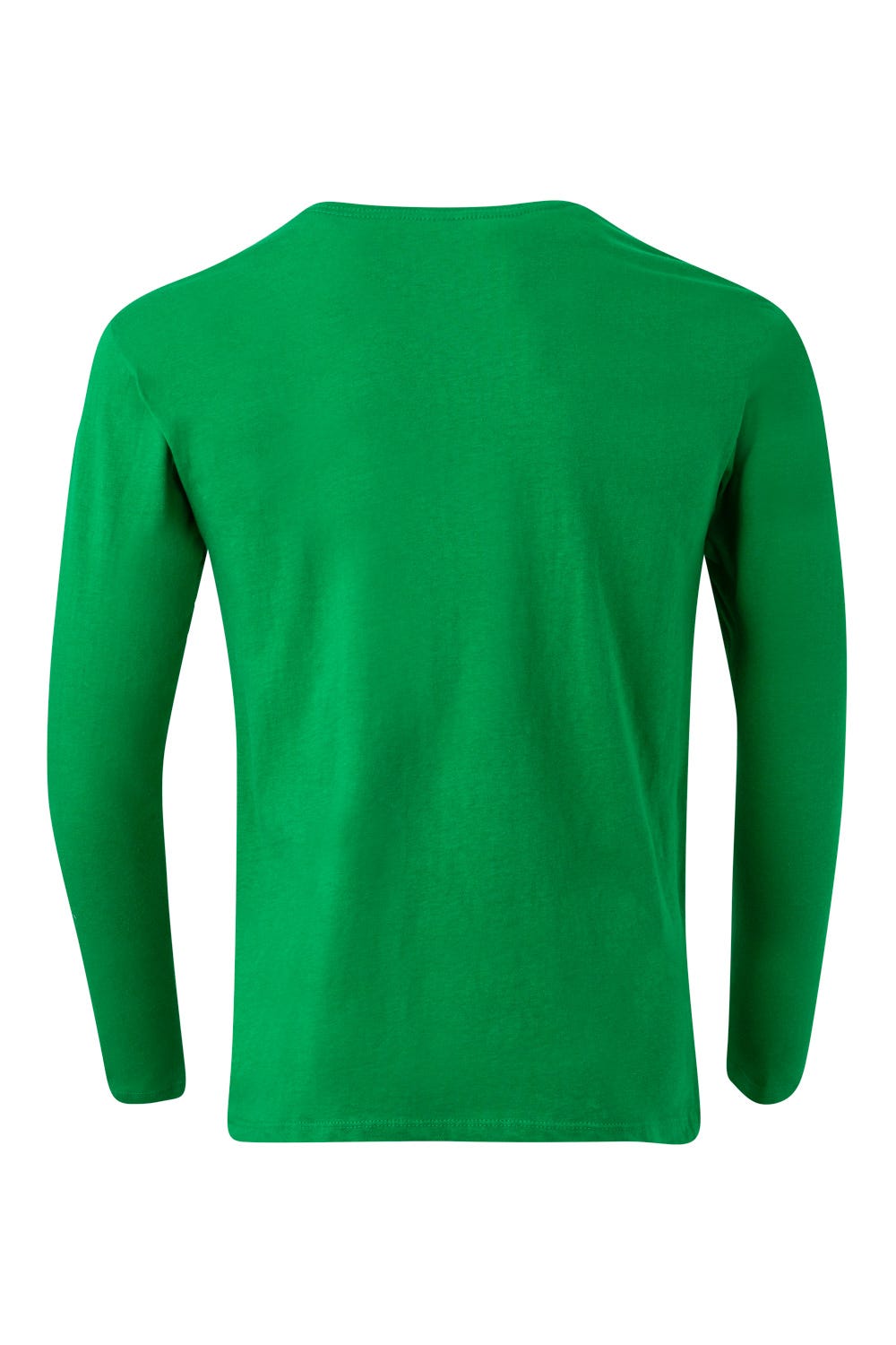 Tricou jersey tubular simplu 155g maneca lunga verde kelly Paradise