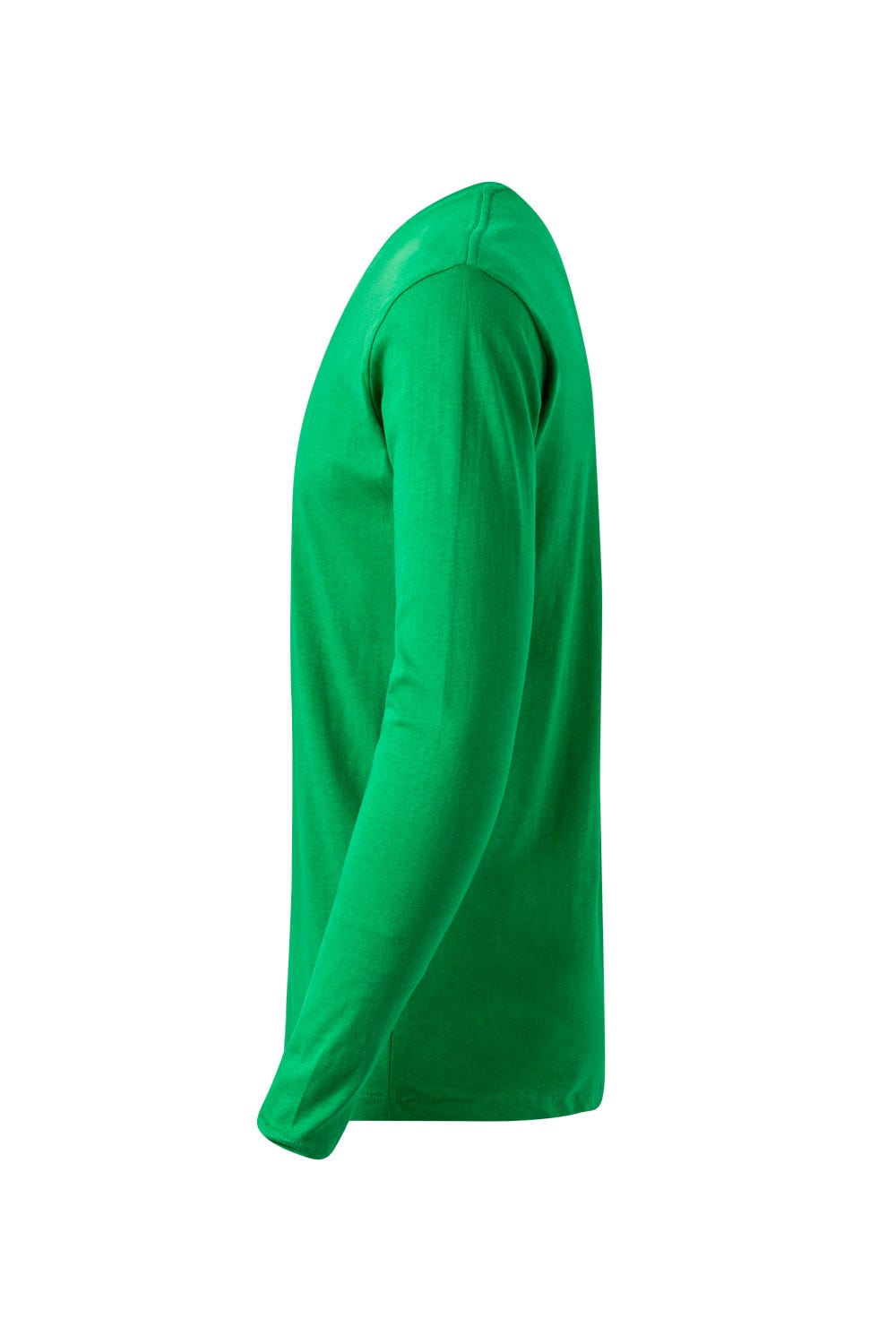 Tricou jersey tubular simplu 155g maneca lunga verde kelly Paradise