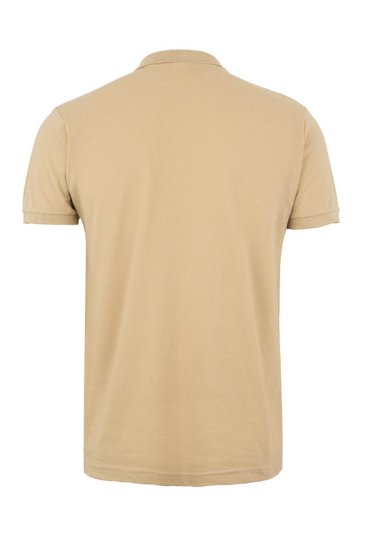 Tricou polo bumbac/poliester 210g maneca scurta Nisipiu Gibson