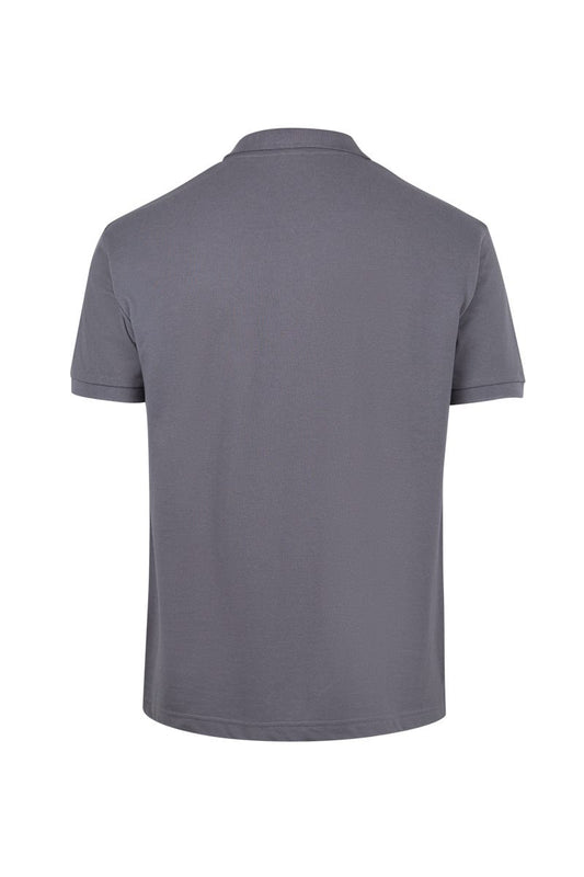 Tricou polo bumbac/poliester 210g maneca scurta gri inchis Gibson