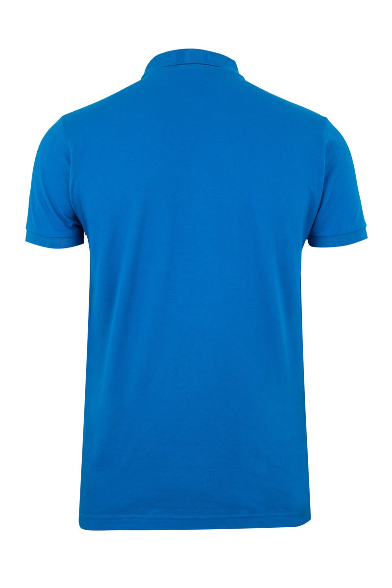 Tricou polo bumbac/poliester 210g maneca scurta albastru atol Gibson
