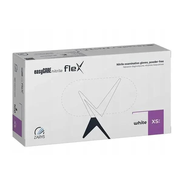 Manusi nitril nepudrate albe 3.5g easyCare 100buc
