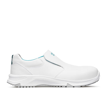 Pantofi protectie albi bombeu compozit S2 FO SR microfibra Quantum
