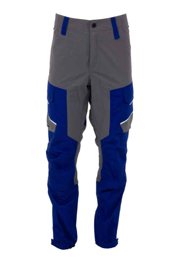Pantaloni de lucru talie strech Elastico albastru royal/gri (543B)