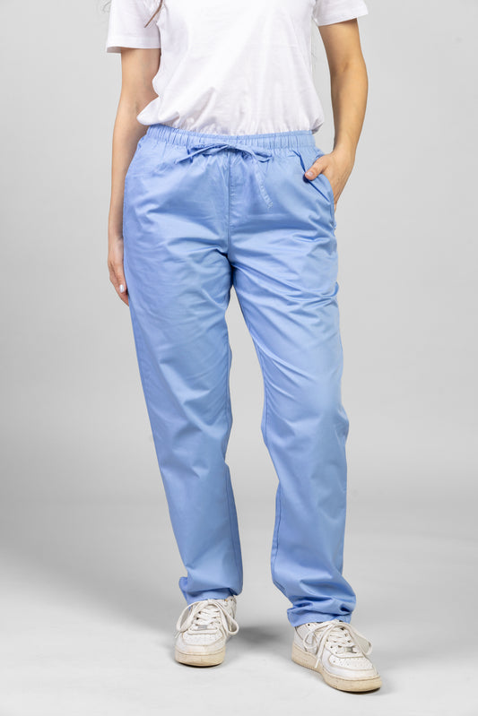 Pantaloni Bleu Unisex Poplin 160g Alessi