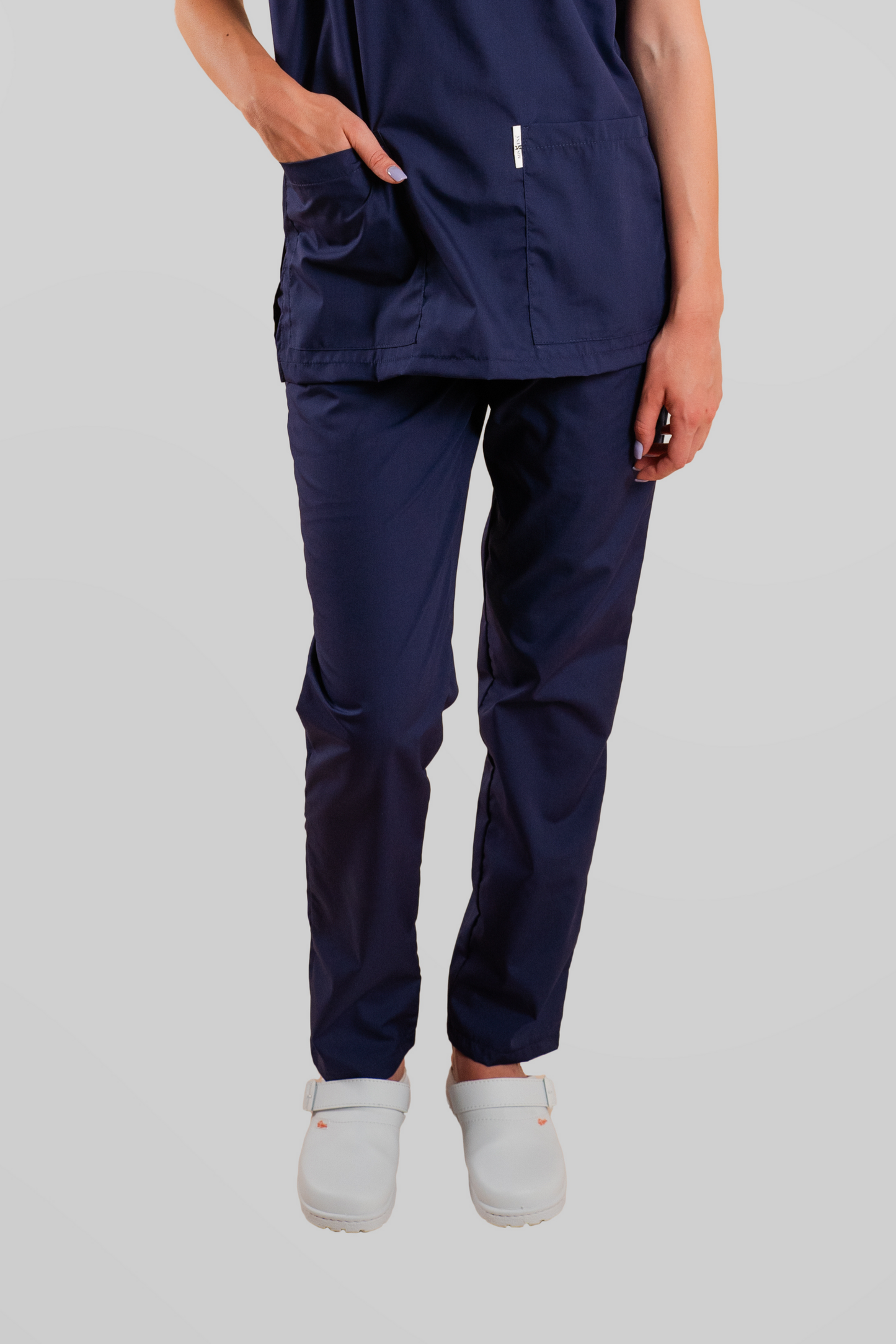 Pantaloni medicali Bleumarin Unisex Poplin 115gr Albert