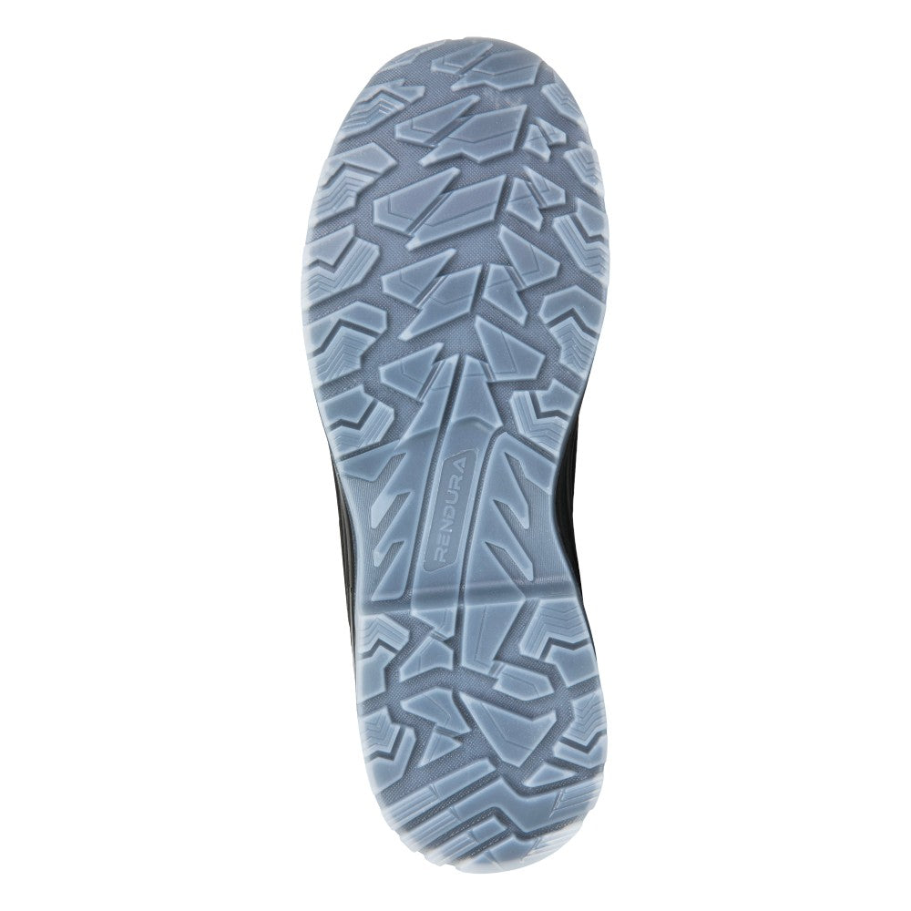 Pantofi protectie S3S/SR/FO/SC/ESD unisex negru/turcoaz microfibra Darklight (32A6)