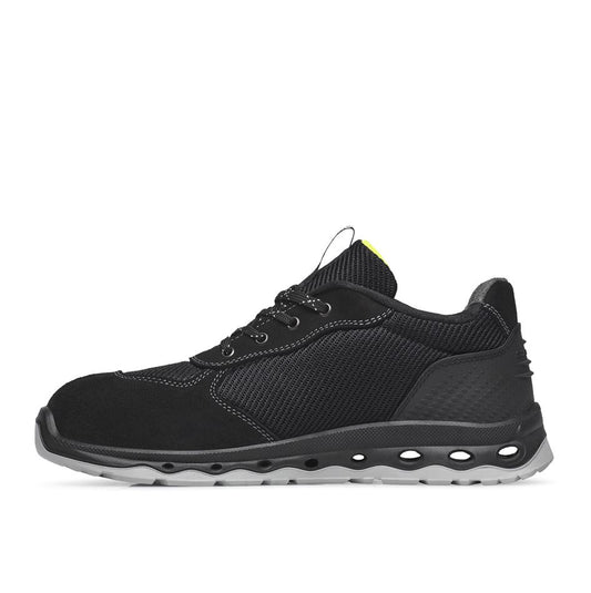 Pantofi spalt/textil bombeu aluminiu negru S1P ESD SRC Exena Stardust